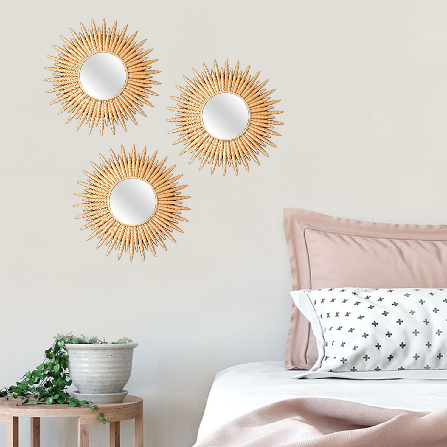 Wall - Set Of 3 Wall Mirror