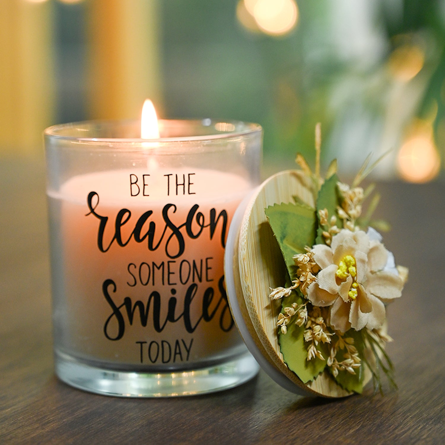 Orange Blossom Scented Candle