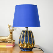 Stylish Blue Shade Table Lamp