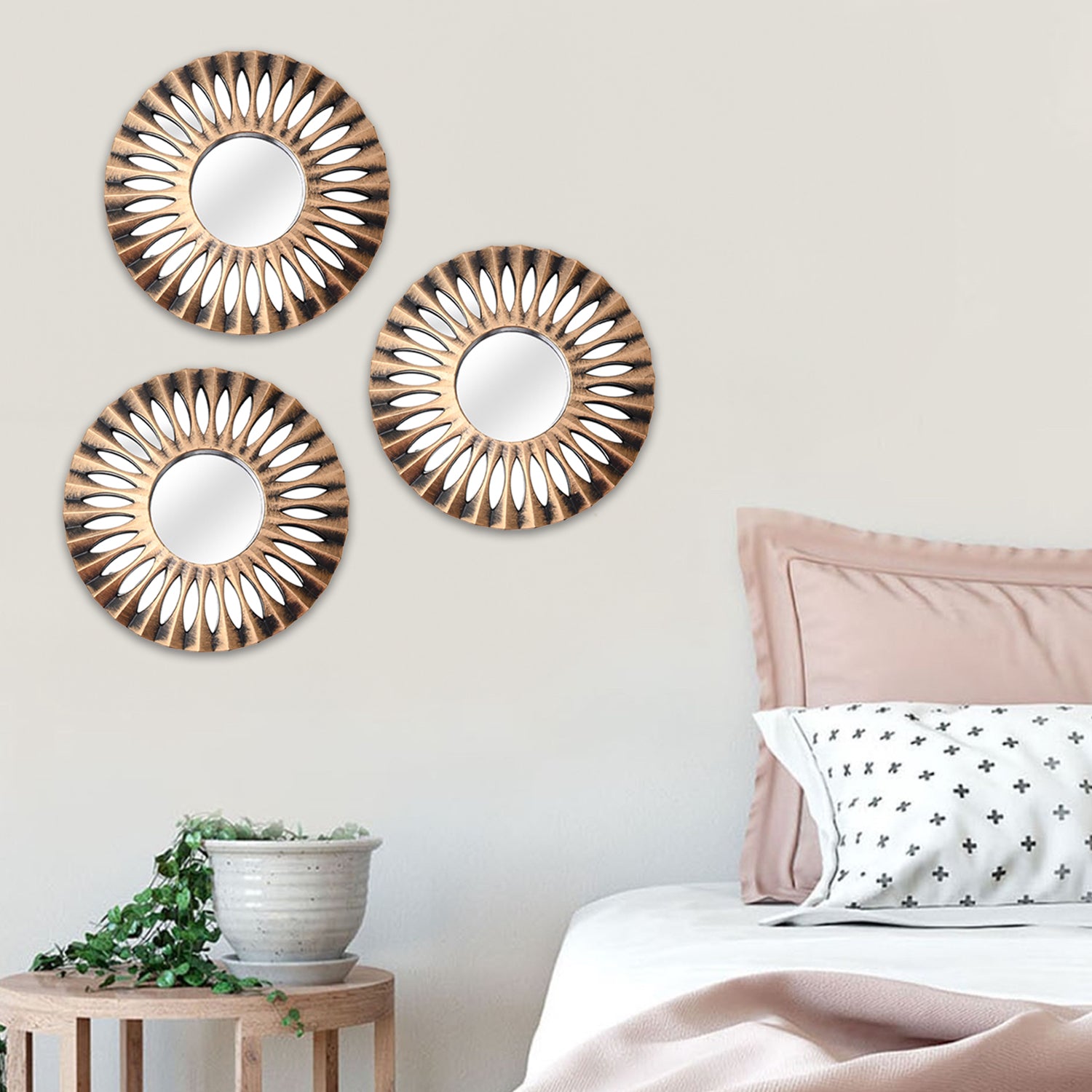 Market99 Home Accessories Wall Set Of Wall Mirror Mirror