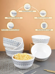 Melamine Round Soup Bowl (Set of 6) - MARKET99