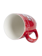 Santa Claus With Gifts Print - Christmas Coffee Mug - 300 Ml