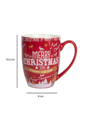 Santa Claus With Gifts Print - Christmas Coffee Mug - 300 Ml