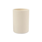 Market99 Wooden & Cream Ceramic Bathroom, Pack Of 3