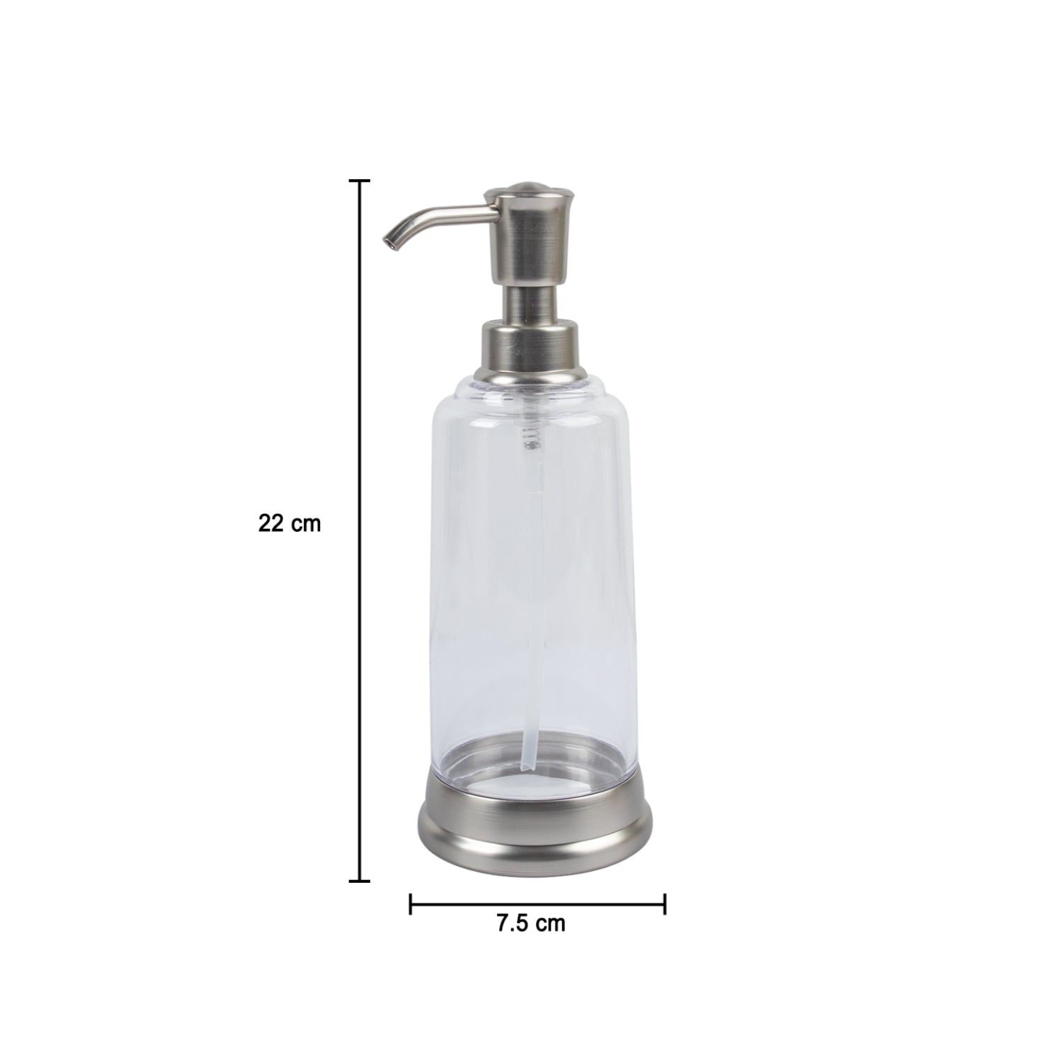 Market99 Transparent Soap Dispenser - 360 mL