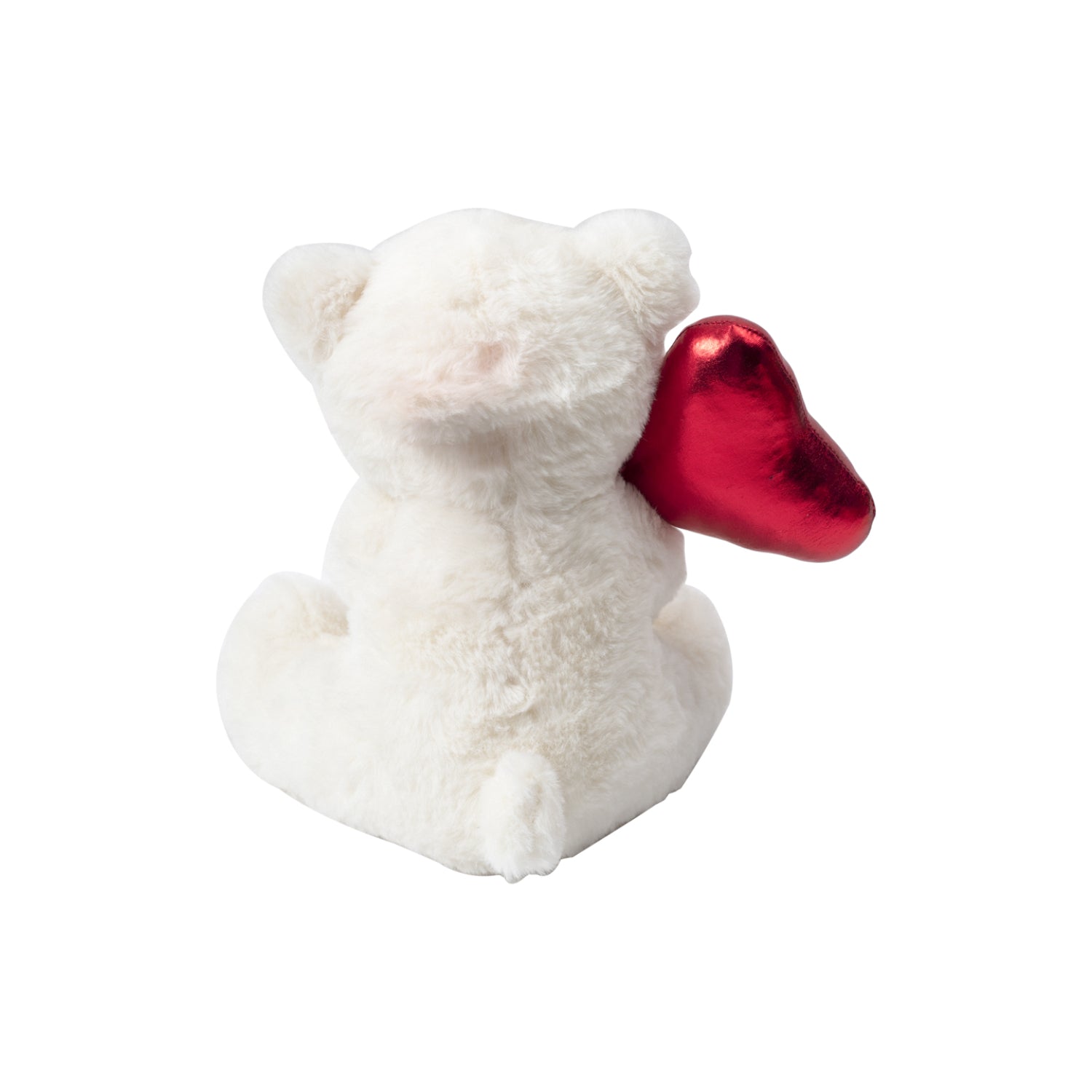 Valentine Teddy Bear With Red Balloon