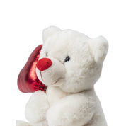 Valentine Teddy Bear With Red Balloon
