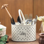 Stylish Ivory Cutlery Holder