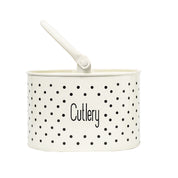 Stylish Ivory Cutlery Holder
