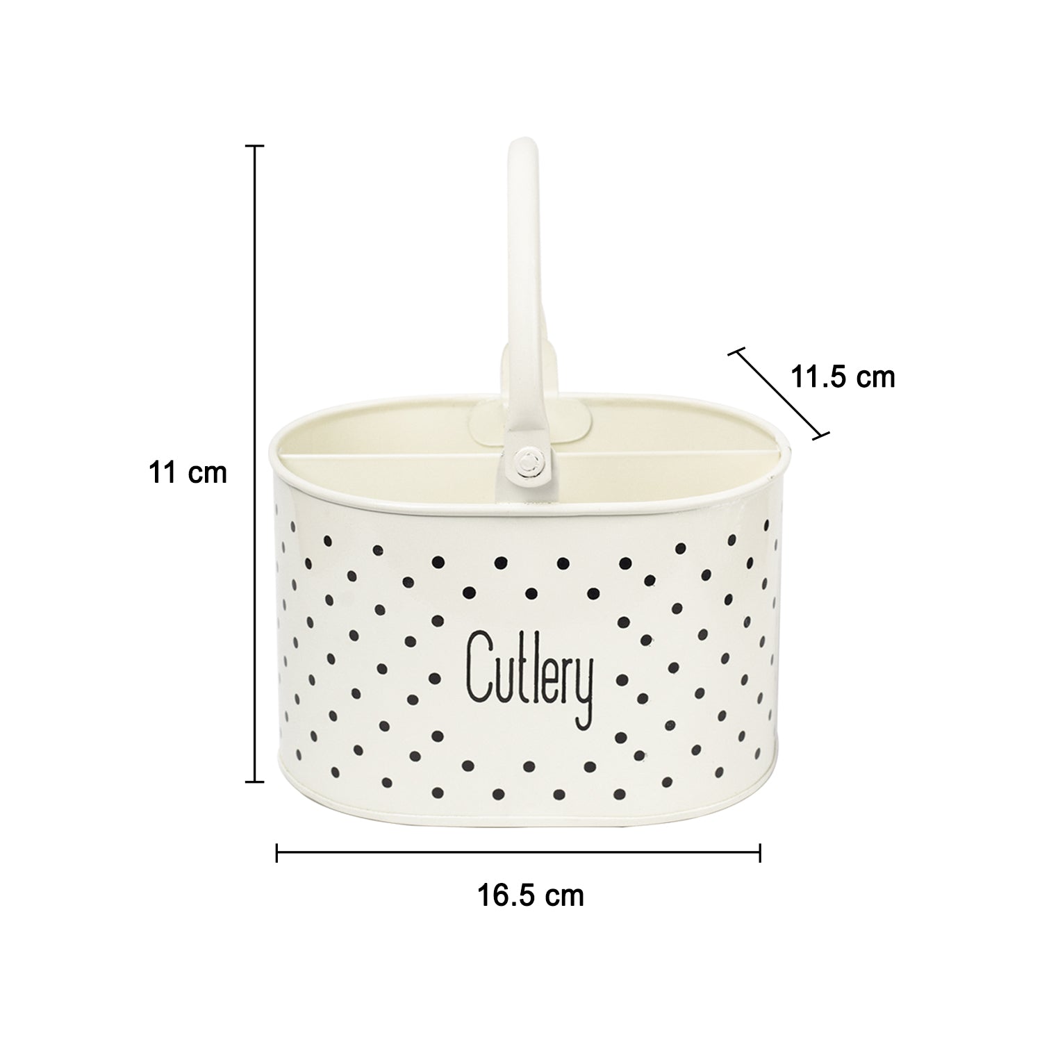 Stylish Ivory Cutlery Holder