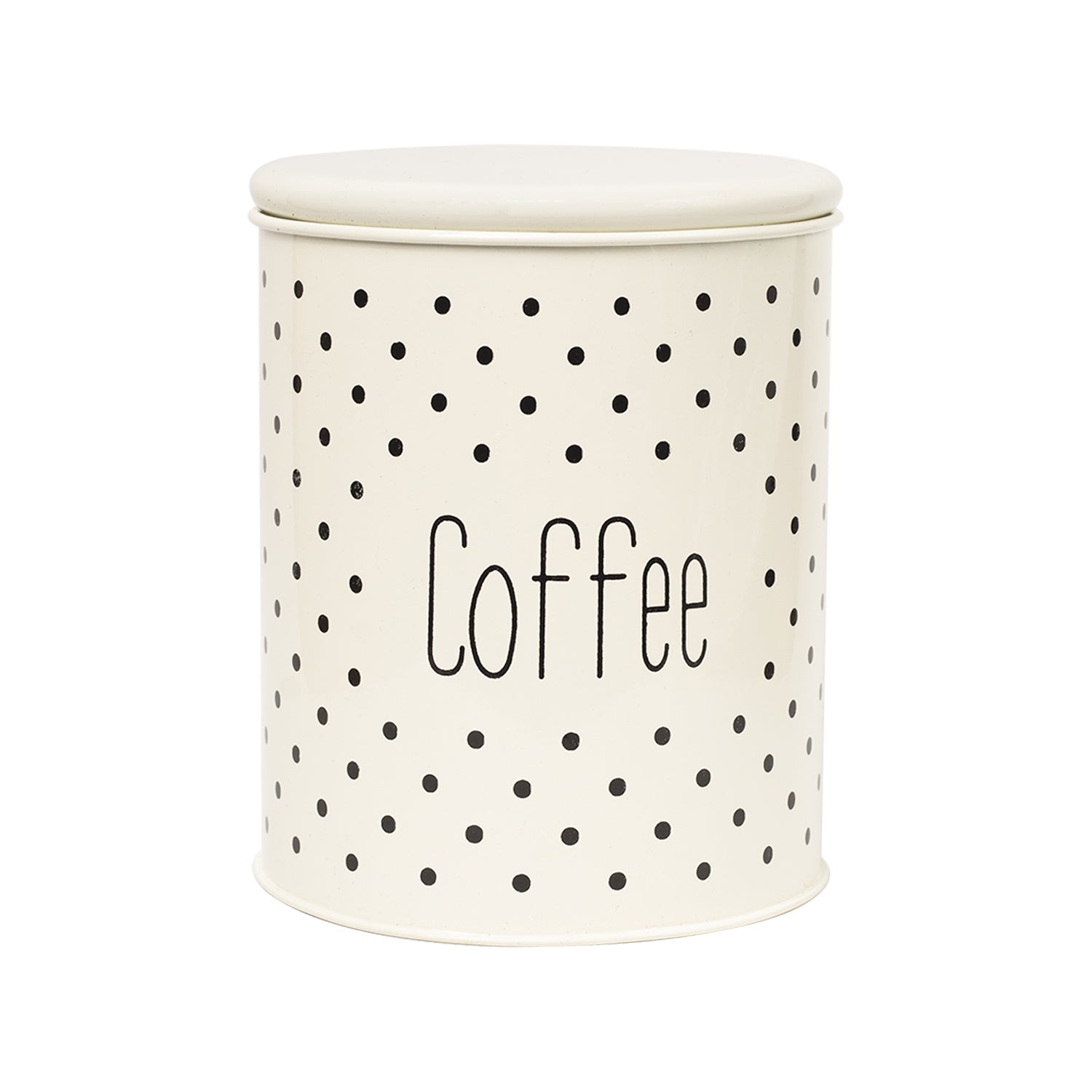 Stylish Ivory Coffee Jar