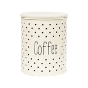 Stylish Ivory Coffee Jar