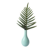 Decorative Ceramic Flower Vase - Green Pear, Glossy