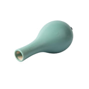 Decorative Ceramic Flower Vase - Green Pear, Glossy