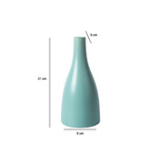 Decorative Ceramic Flower Vase - Green Vase, Glossy