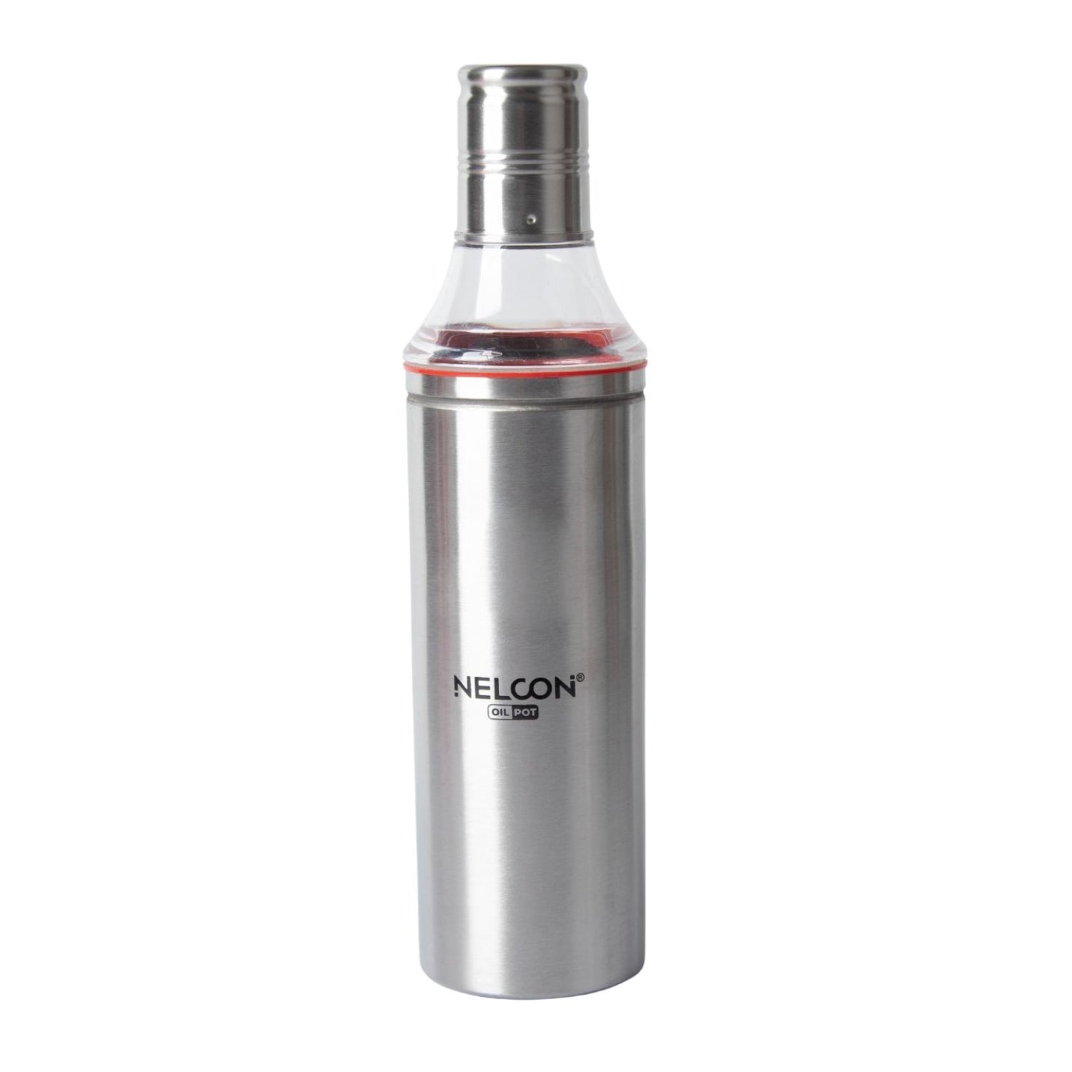Steel Oil Dispenser Set Of 2 Pcs (Each 1000 Ml)