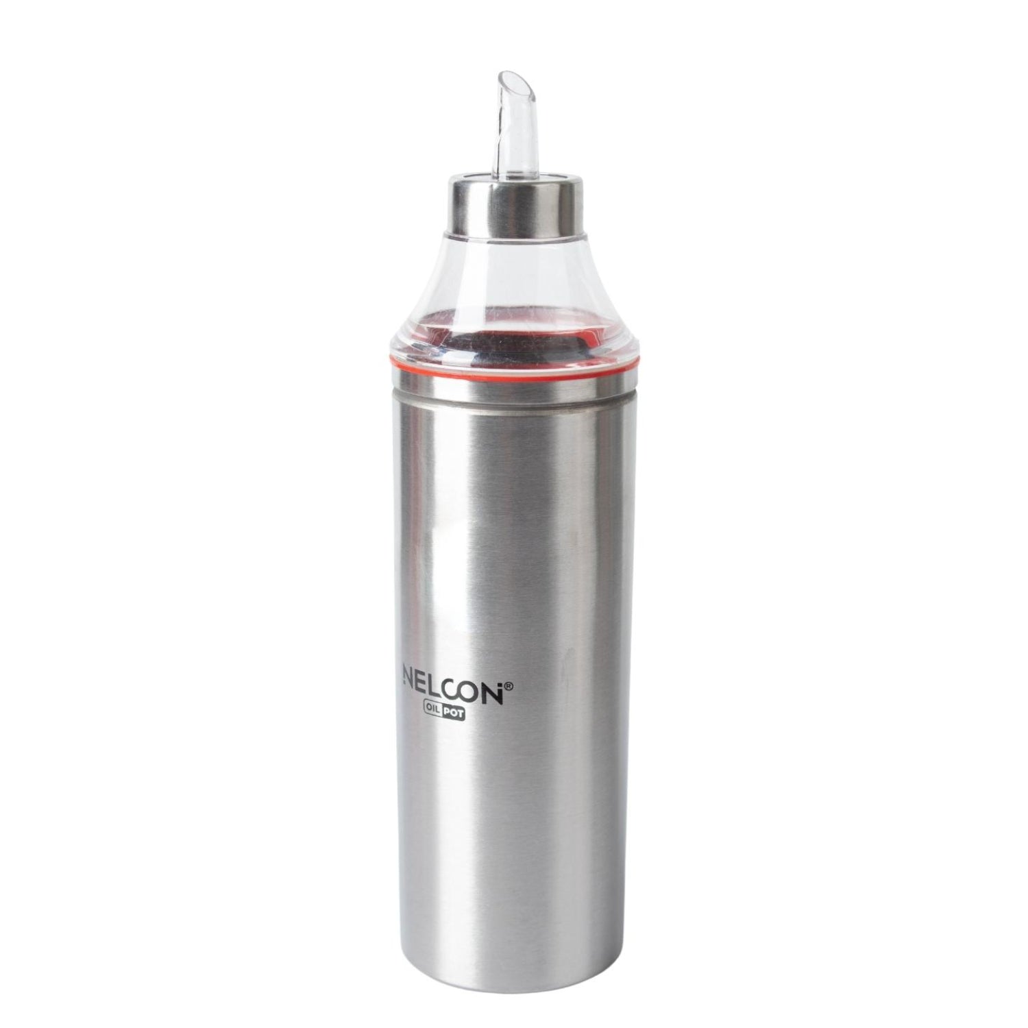 Steel Oil Dispenser Set Of 2 Pcs (Each 1000 Ml)