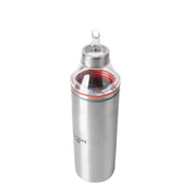 Steel Oil Dispenser Set Of 2 Pcs (Each 1000 Ml)