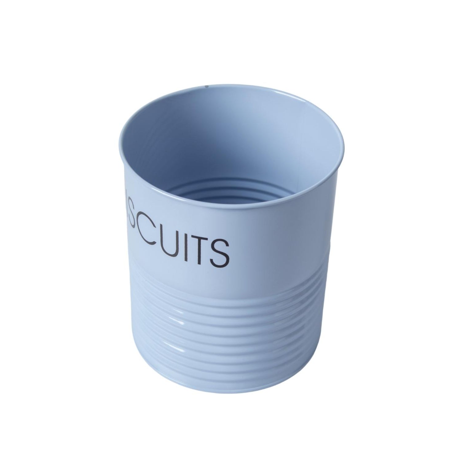 Tea & Sugar Jar (Each 900 Ml) +  Biscuits & Namkeen Jar (Each 1700 Ml) - Light Blue, Set Of 4