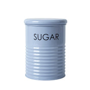 Tea & Sugar Jar (Each 900 Ml) +  Biscuits & Namkeen Jar (Each 1700 Ml) - Light Blue, Set Of 4