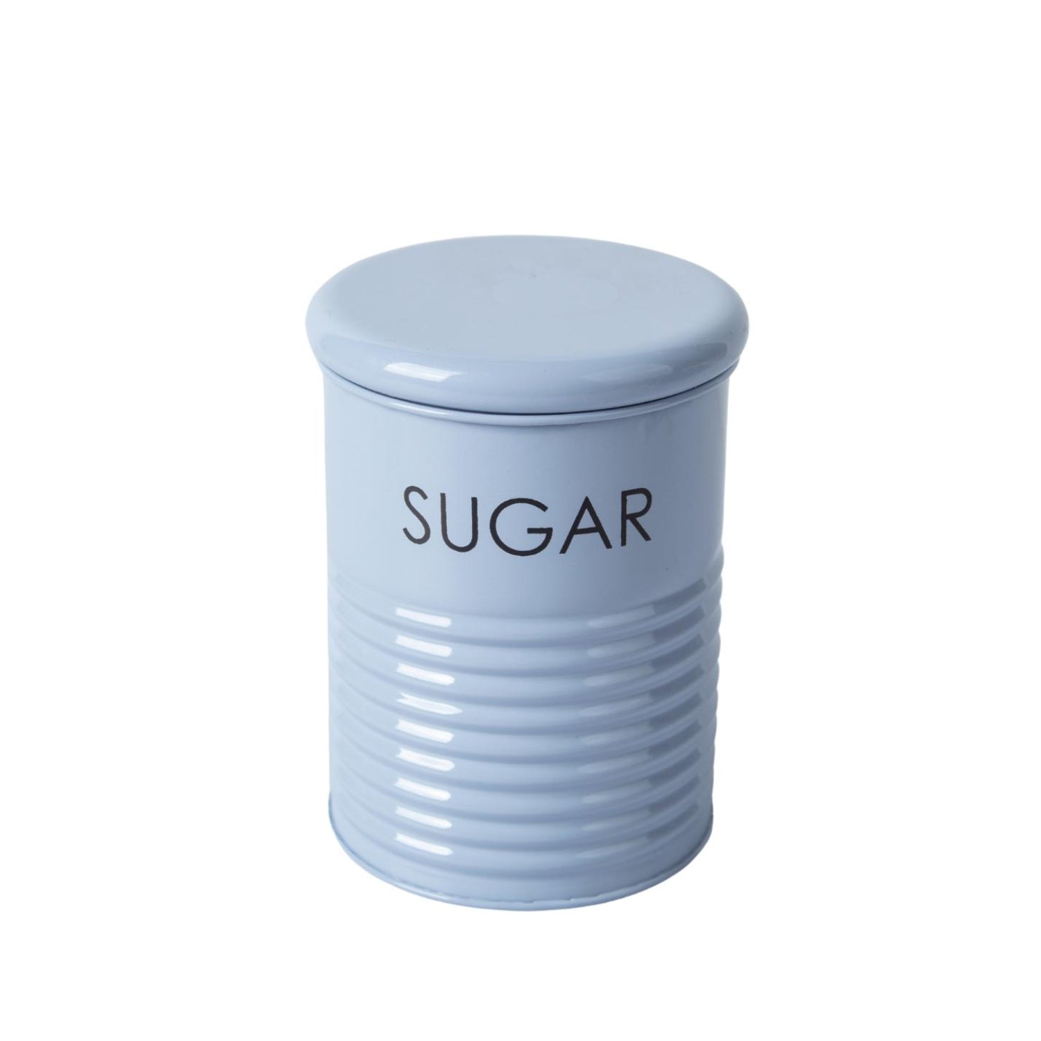 Tea & Sugar Jar (Each 900 Ml) +  Biscuits & Namkeen Jar (Each 1700 Ml) - Light Blue, Set Of 4