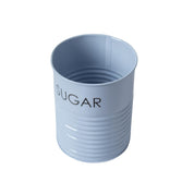 Tea & Sugar Jar (Each 900 Ml) +  Biscuits & Namkeen Jar (Each 1700 Ml) - Light Blue, Set Of 4