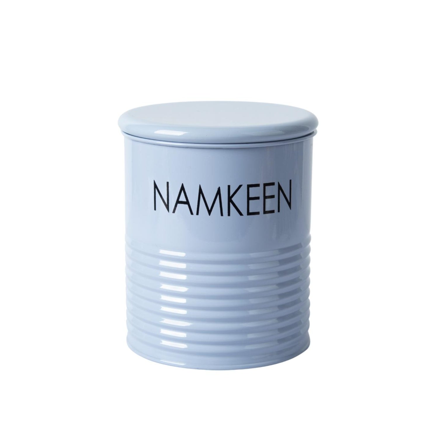 Tea & Sugar Jar (Each 900 Ml) +  Biscuits & Namkeen Jar (Each 1700 Ml) - Light Blue, Set Of 4