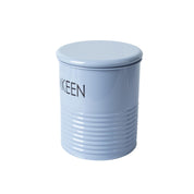 Tea & Sugar Jar (Each 900 Ml) +  Biscuits & Namkeen Jar (Each 1700 Ml) - Light Blue, Set Of 4