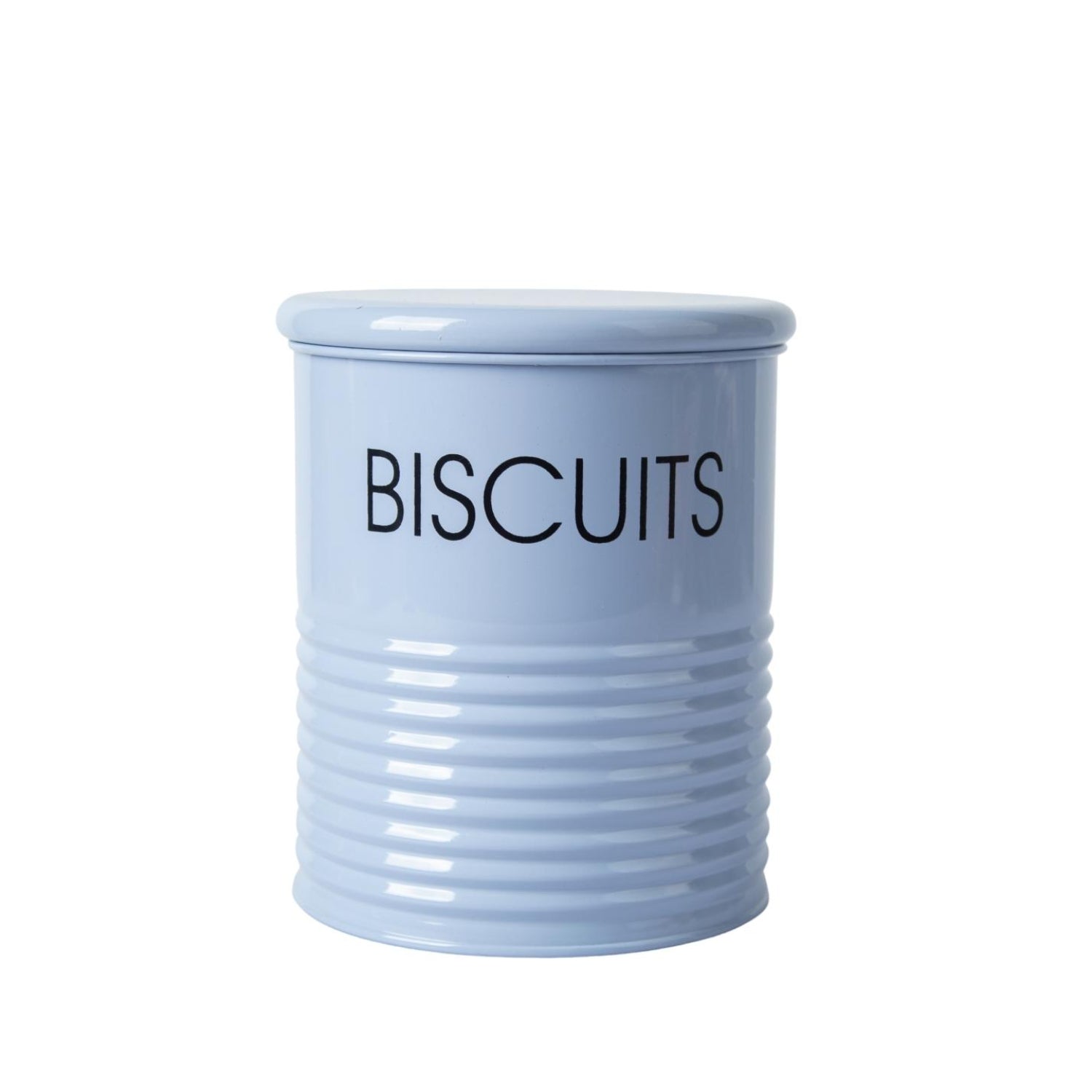 Tea & Sugar Jar (Each 900 Ml) +  Biscuits & Namkeen Jar (Each 1700 Ml) - Light Blue, Set Of 4