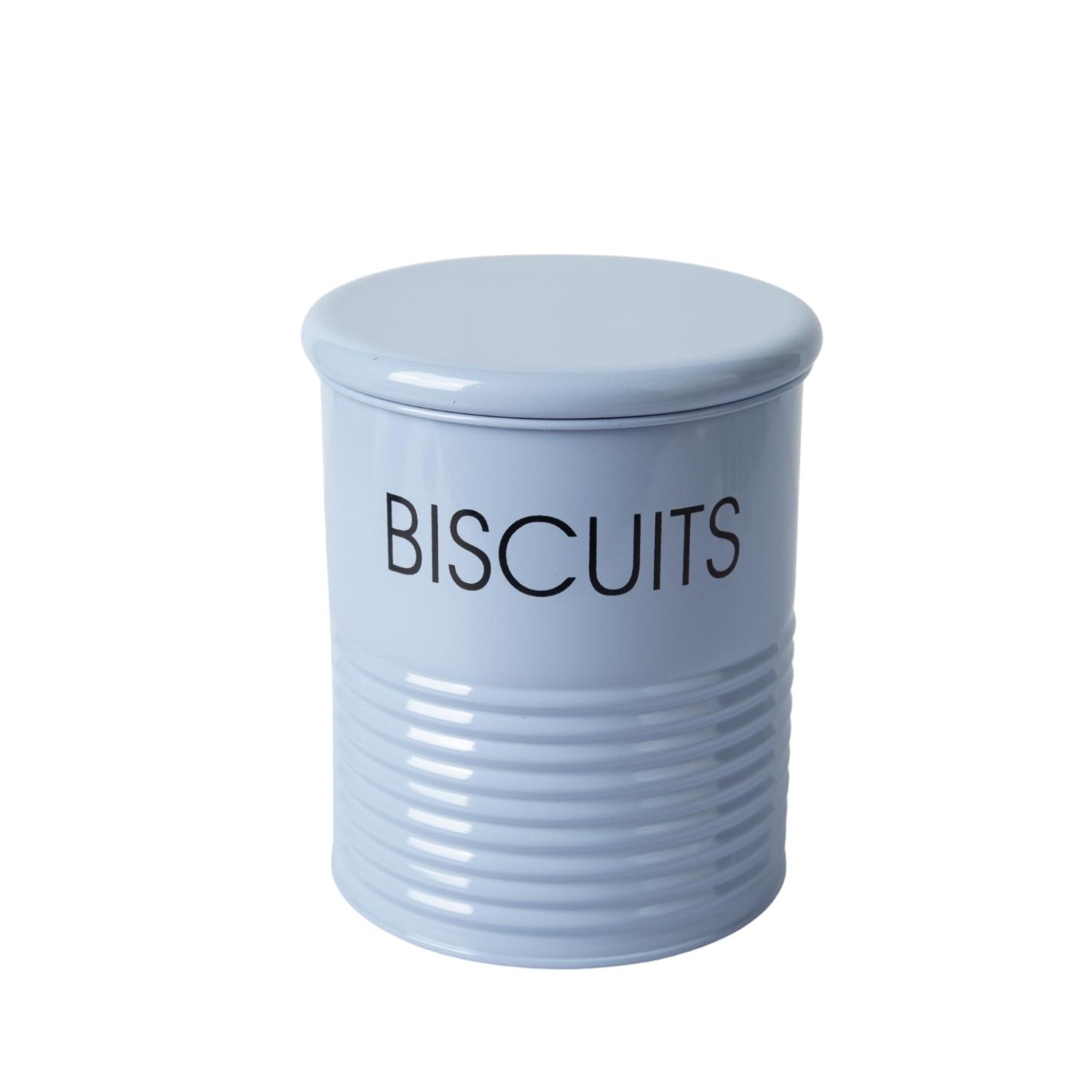 Tea & Sugar Jar (Each 900 Ml) +  Biscuits & Namkeen Jar (Each 1700 Ml) - Light Blue, Set Of 4