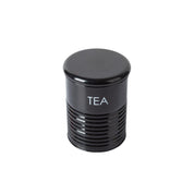 Tea & Sugar Jar (Each 900 Ml) +  Biscuits & Namkeen Jar (Each 1700 Ml) - Black, Set Of 4