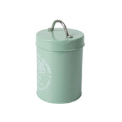Tea & Sugar Jar (Each 850 Ml) + Biscuits & Namkeen Jar (Each 1300 Ml) - Green, Set Of 4