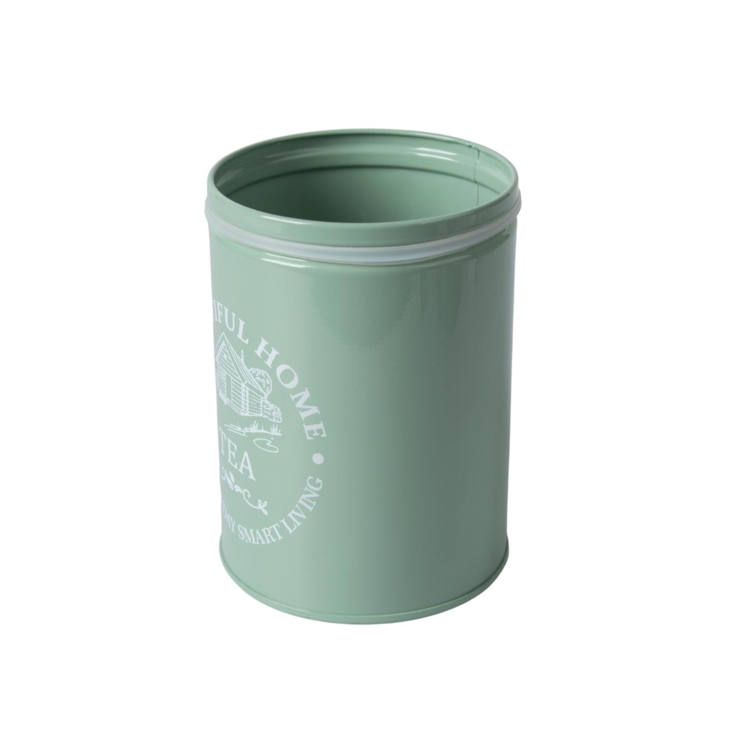 Tea & Sugar Jar (Each 850 Ml) + Biscuits & Namkeen Jar (Each 1300 Ml) - Green, Set Of 4