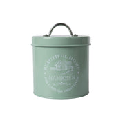 Tea & Sugar Jar (Each 850 Ml) + Biscuits & Namkeen Jar (Each 1300 Ml) - Green, Set Of 4