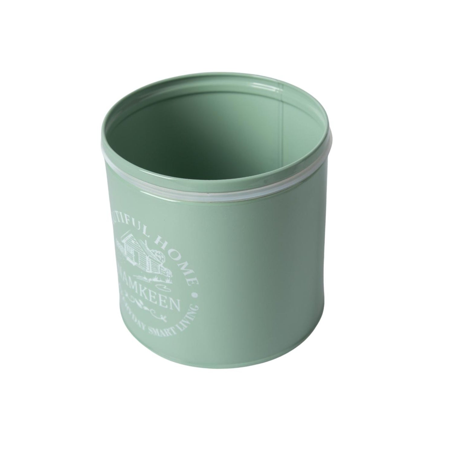 Tea & Sugar Jar (Each 850 Ml) + Biscuits & Namkeen Jar (Each 1300 Ml) - Green, Set Of 4