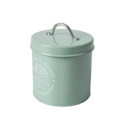 Tea & Sugar Jar (Each 850 Ml) + Biscuits & Namkeen Jar (Each 1300 Ml) - Green, Set Of 4