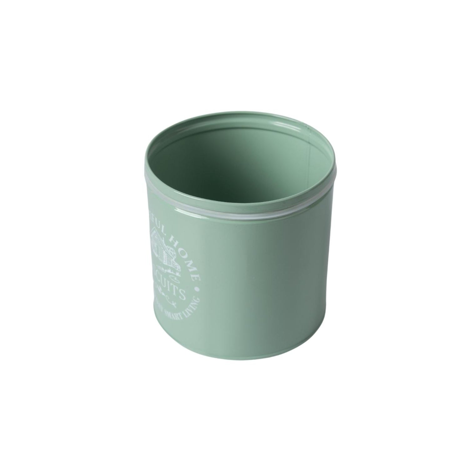 Tea & Sugar Jar (Each 850 Ml) + Biscuits & Namkeen Jar (Each 1300 Ml) - Green, Set Of 4