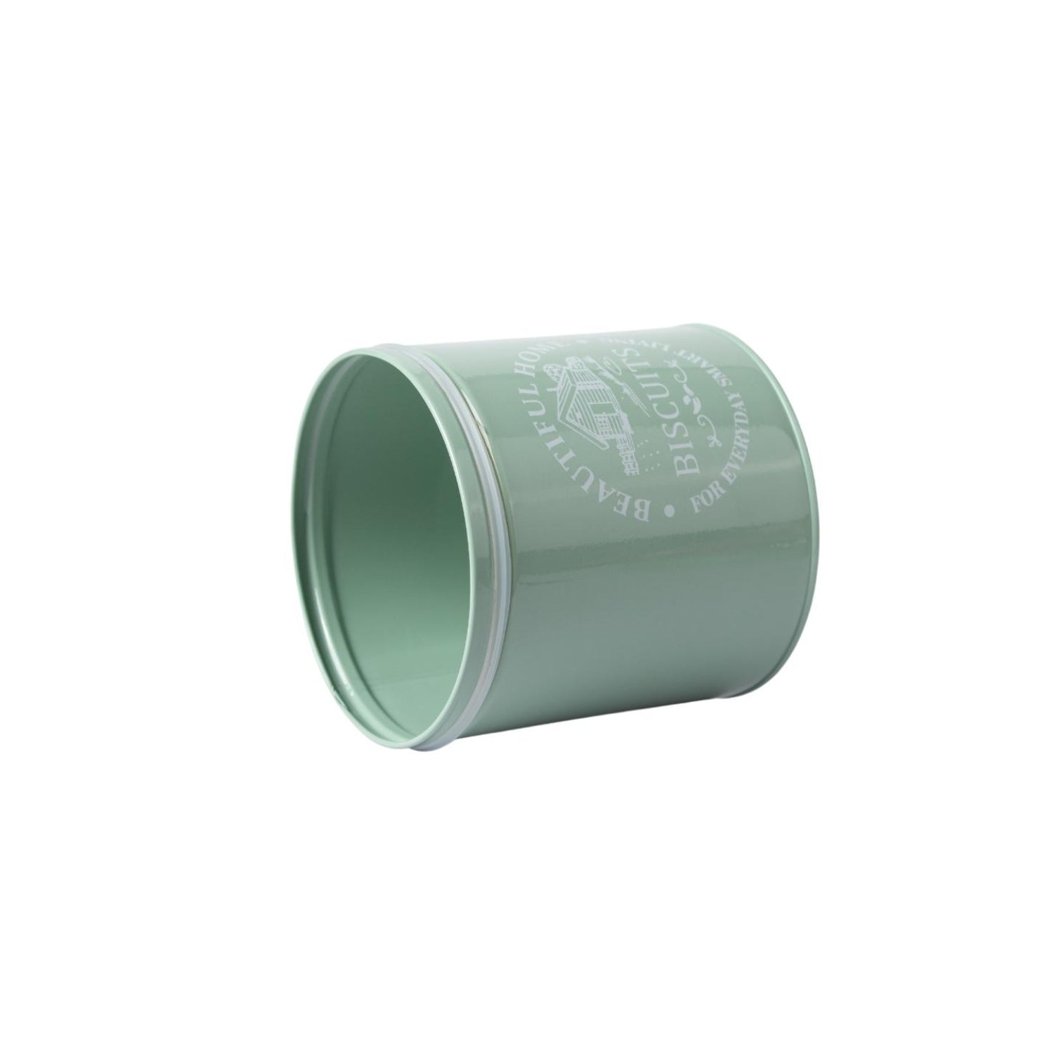 Tea & Sugar Jar (Each 850 Ml) + Biscuits & Namkeen Jar (Each 1300 Ml) - Green, Set Of 4