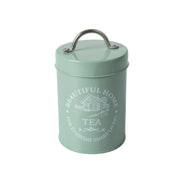 Tea & Sugar Jar (Each 850 Ml) + Biscuits & Namkeen Jar (Each 1300 Ml) - Green, Set Of 4