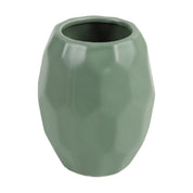 Green Ceramic Bathroom Set Of 4 - Stone Finish, Bath Accessories