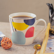Multicolor Ceramic Coffee Mug 450 Ml - Abstract Pattern, Cups & Mugs
