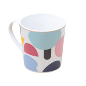 Multicolor Ceramic Coffee Mug 450 Ml - Abstract Pattern, Cups & Mugs
