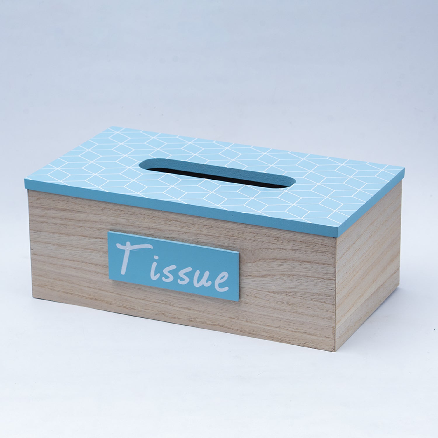 Exquisite Blue Tissue Holder Box