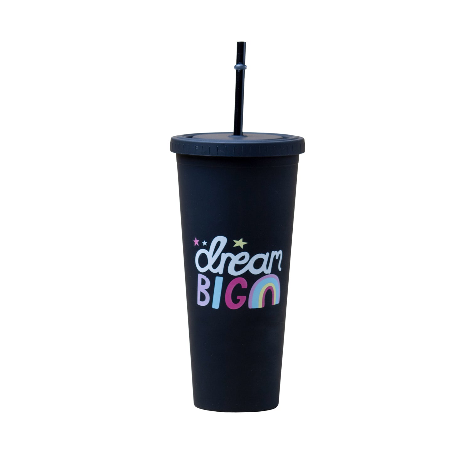 Sipper Tumbler Cup 650ml - Black