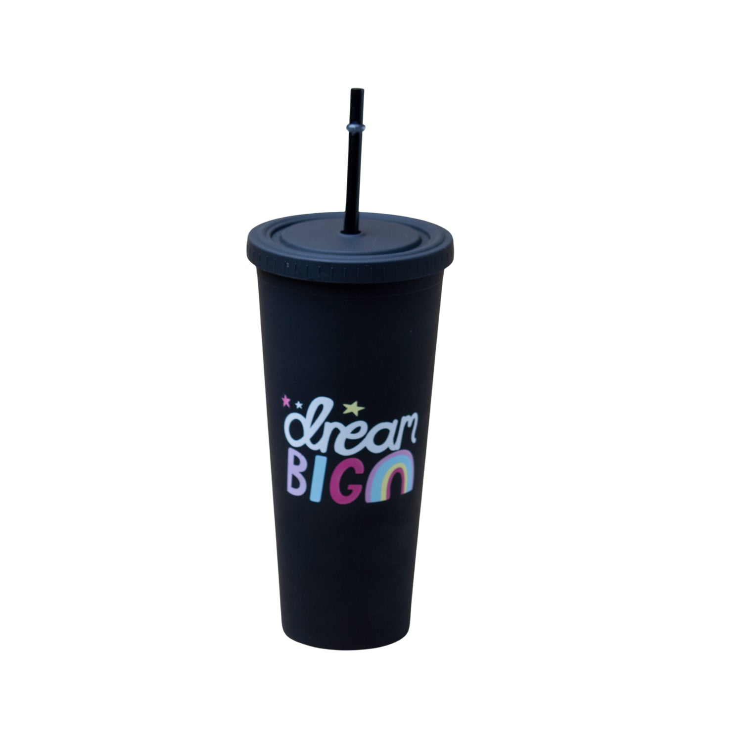 Sipper Tumbler Cup 650ml - Black