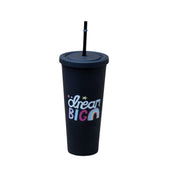 Sipper Tumbler Cup 650ml - Black