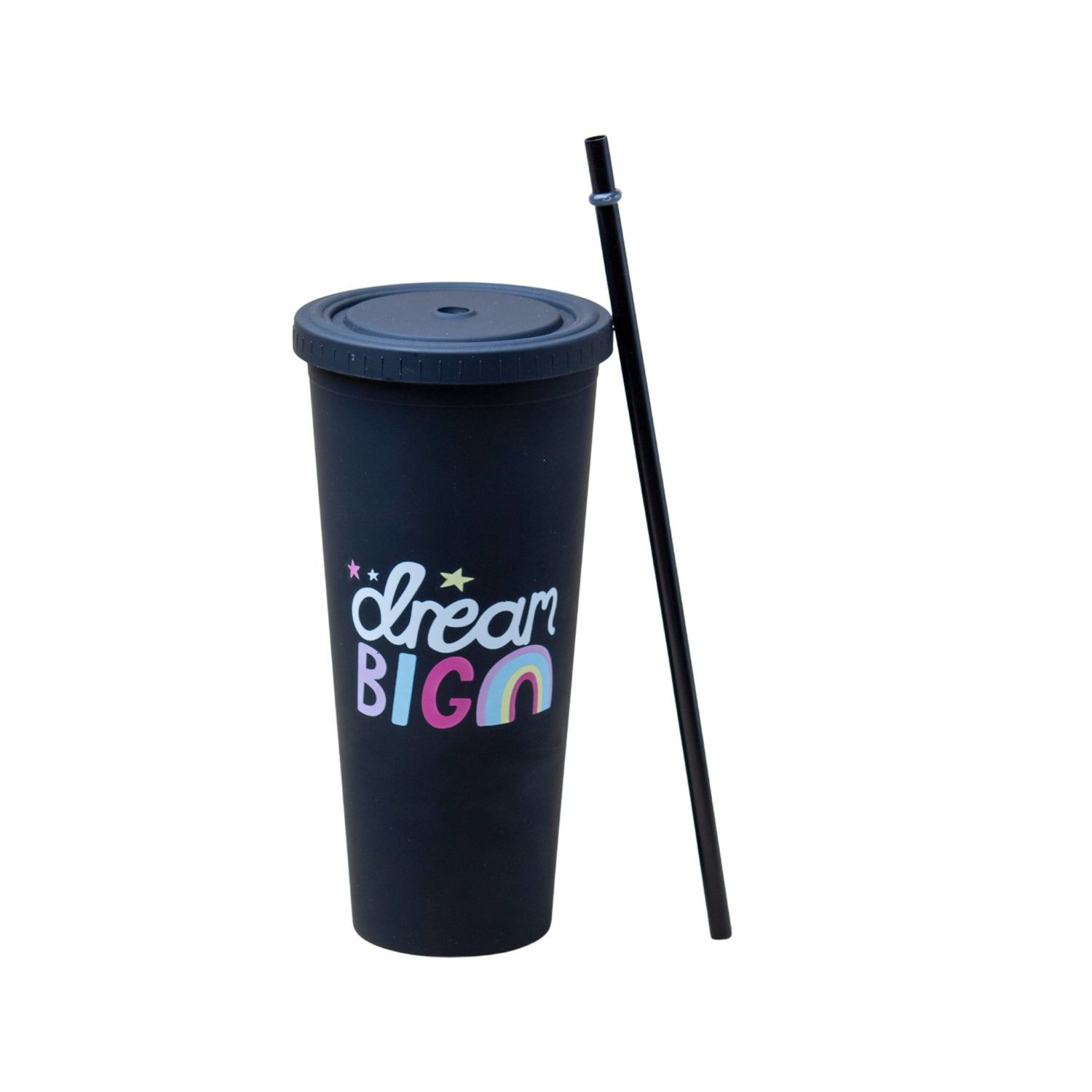 Sipper Tumbler Cup 650ml - Black