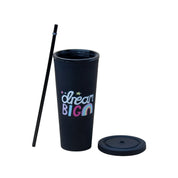 Sipper Tumbler Cup 650ml - Black