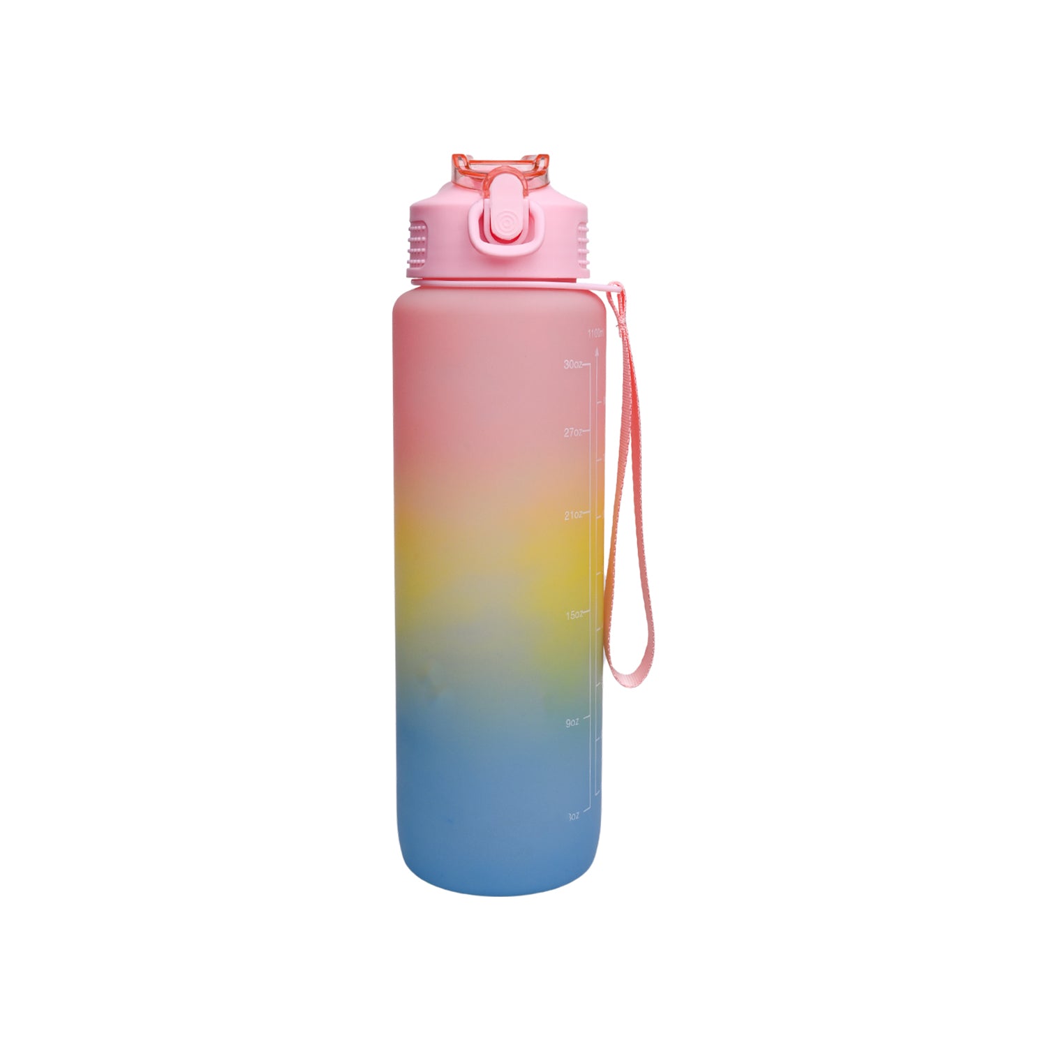 Sipper Travel Water Bottle, Multi, 1 Liter