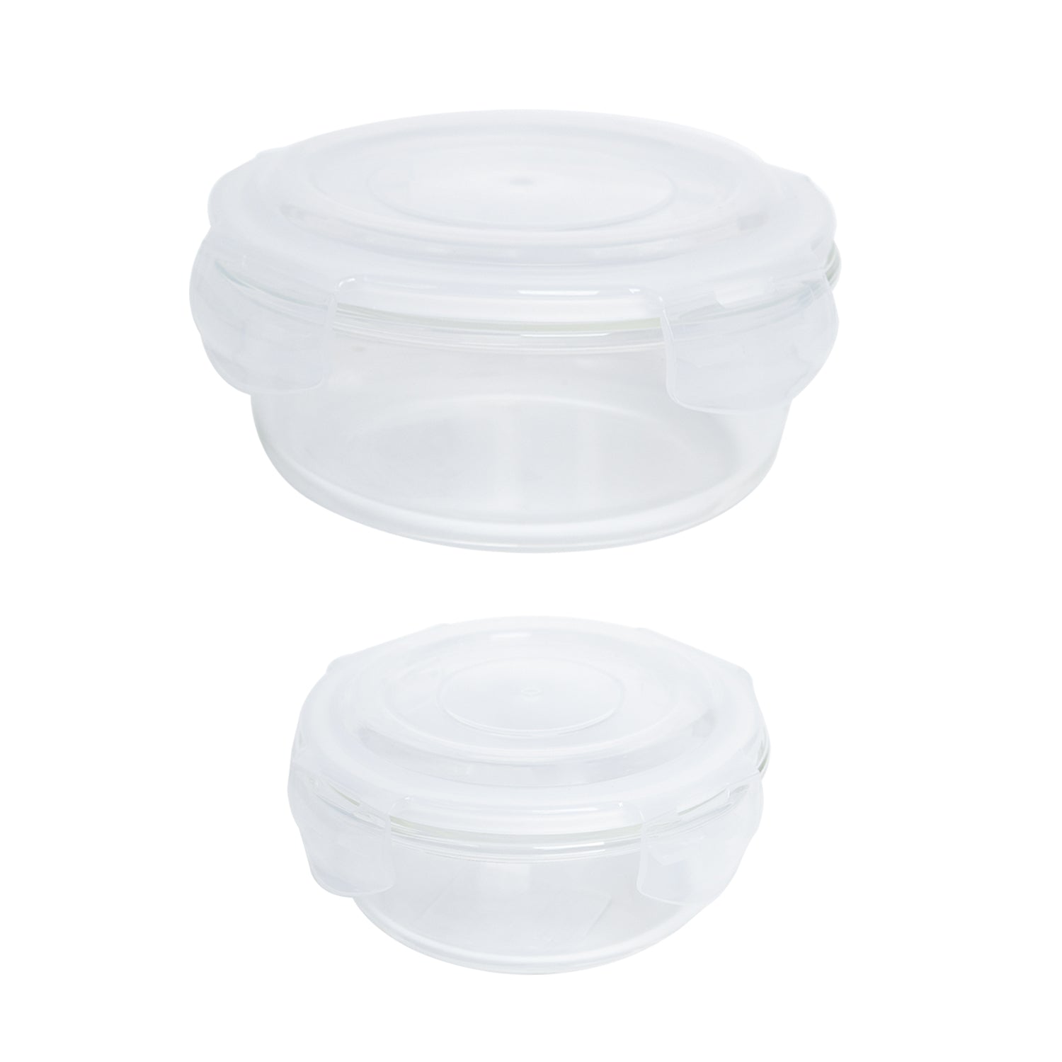 Borosilicate Food Containers (Pack of 2 - 400ml & 620ml)